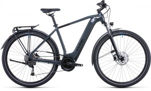 ΠΟΔΗΛΑΤΟ CUBE TOURING HYBRID ONE 400 GREY N BLUE 2022 DRIMALASBIKES